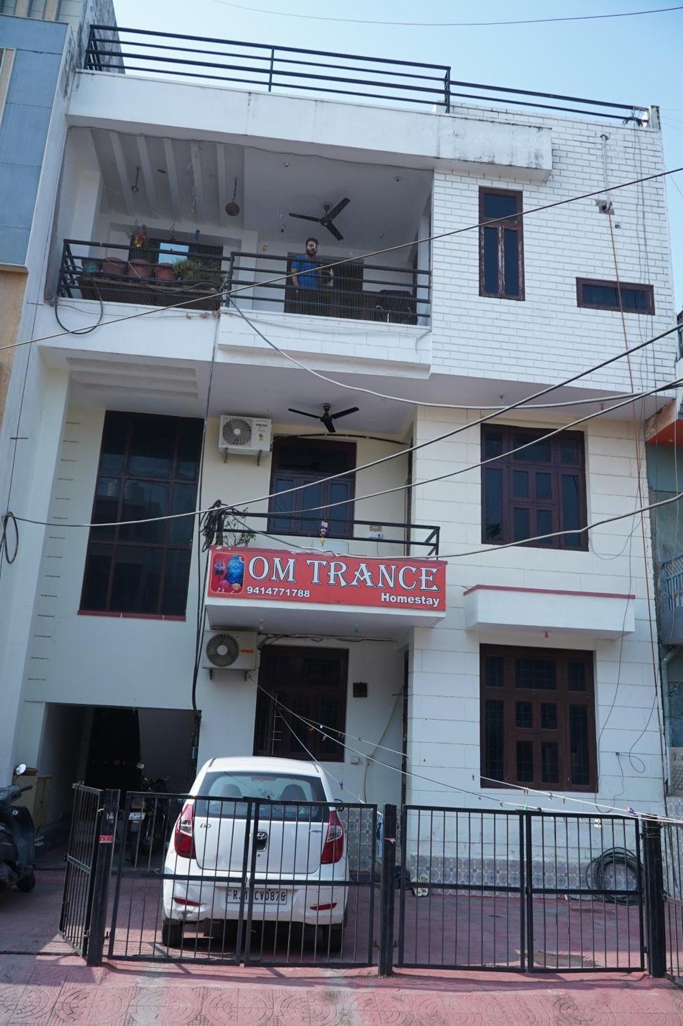 ג'איפור Om Trance Homestay מראה חיצוני תמונה